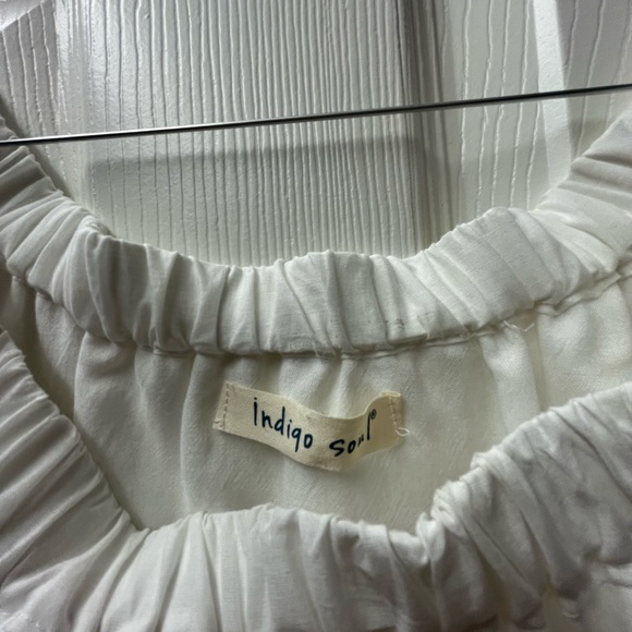 Indigo Soul off the shoulder embroidered dress - Picture 2 of 2